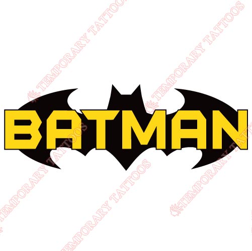Batman Customize Temporary Tattoos Stickers NO.21